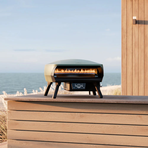 Witt Etna Rotante Control 16 inch pizzaoven - mat groen