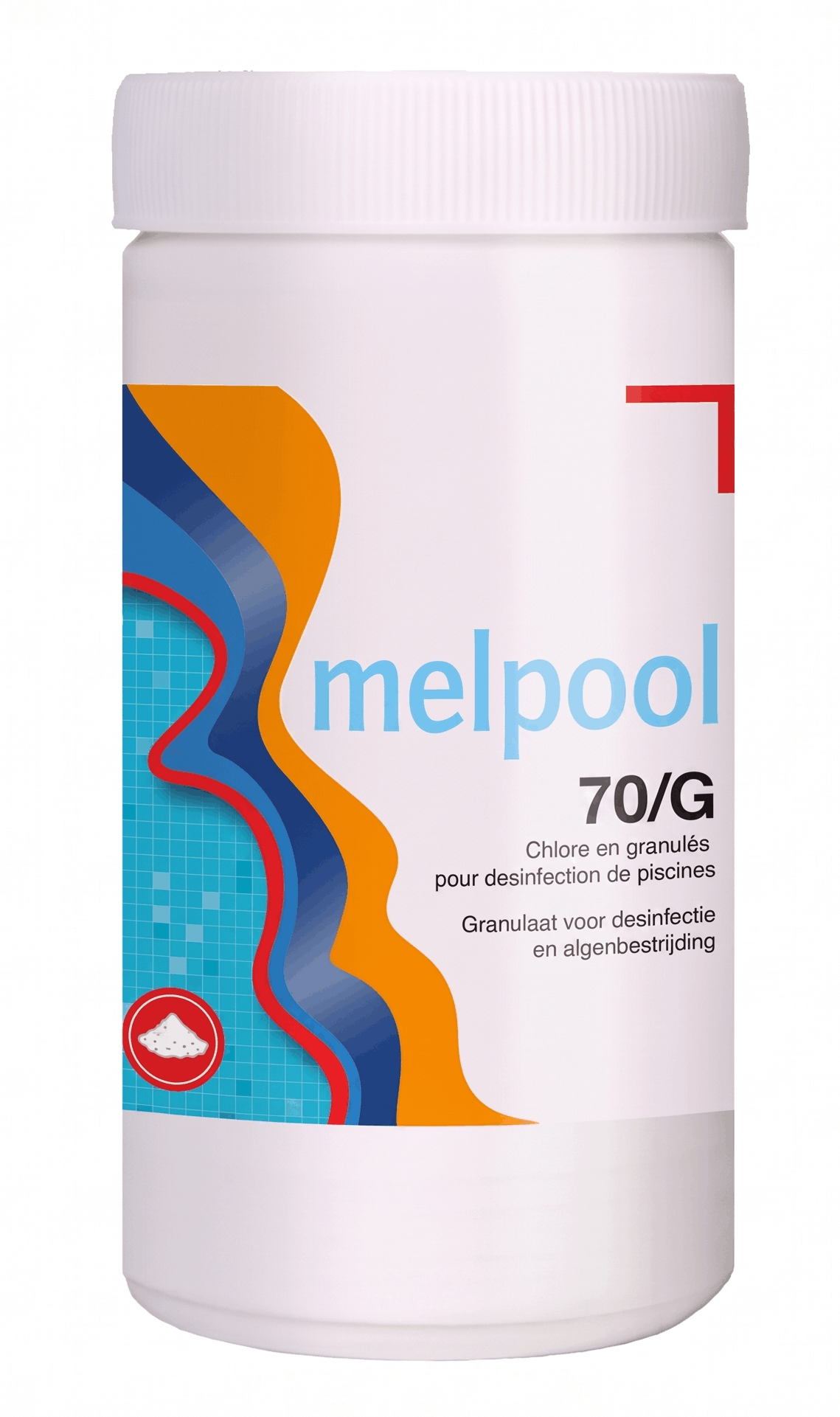 Melpool chloorshock 70 (granulaat) - 1 kg