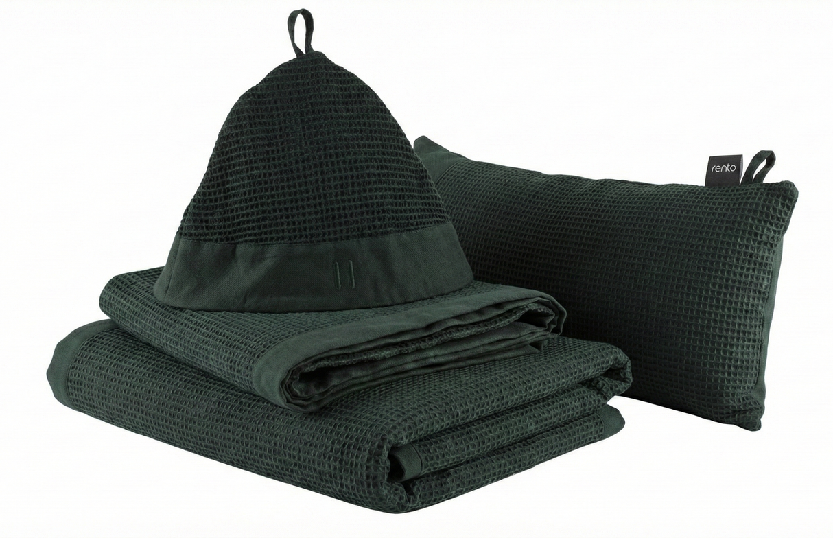 Rento Kenno complete textielset - donkergroen