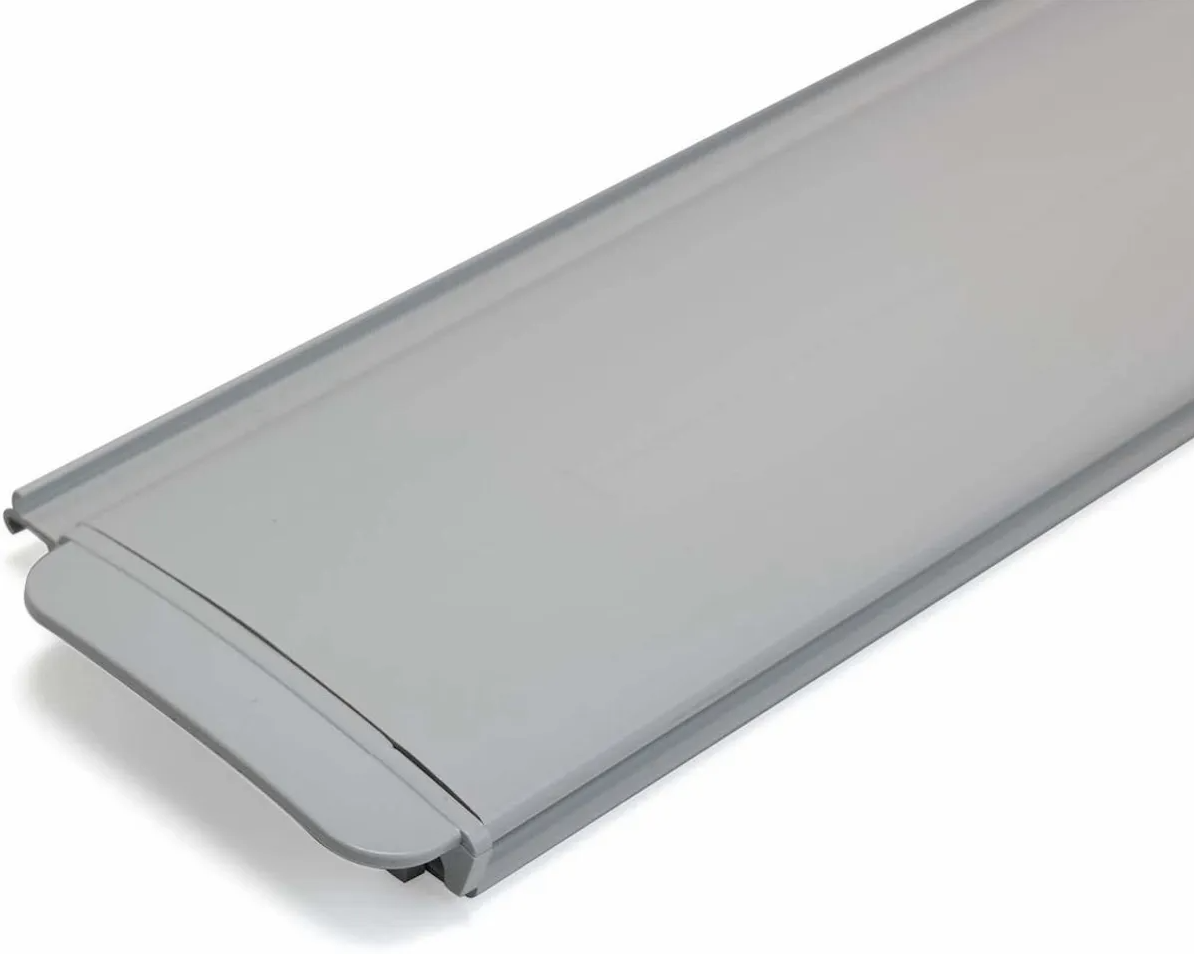 PVC zwembad lamellen - grijs (per m2)