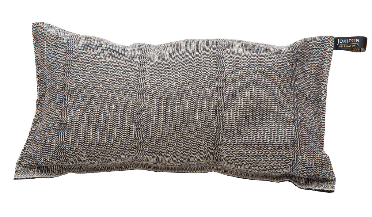 Liituraita saunakussen 22 x 40 cm - Naturel/Zwart