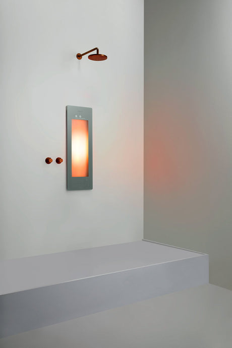 Sunshower One S Organic Grey inbouw/opbouw (infrarood)