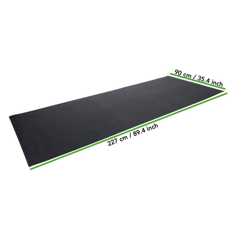 Tunturi beschermmat 227 x 90 cm voor roeitrainers