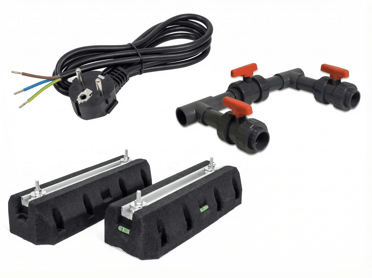 Zwembad warmtepomp complete installatieset