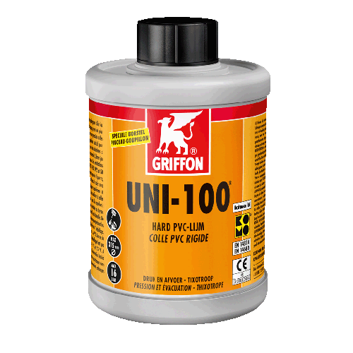 Griffon UNI-100 hard PVC-lijm 1 liter