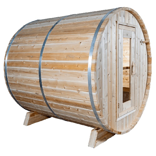 Dundalk White Cedar barrel sauna Ø200 x 200 cm