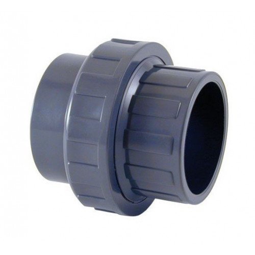 PVC 3/3 koppeling 2x 50 mm (lijmverbinding)