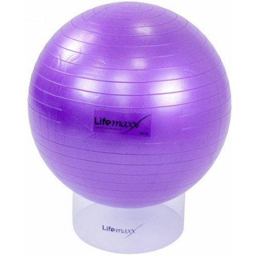 Lifemaxx LMX1100.55 fitnessbal 55 cm - paars