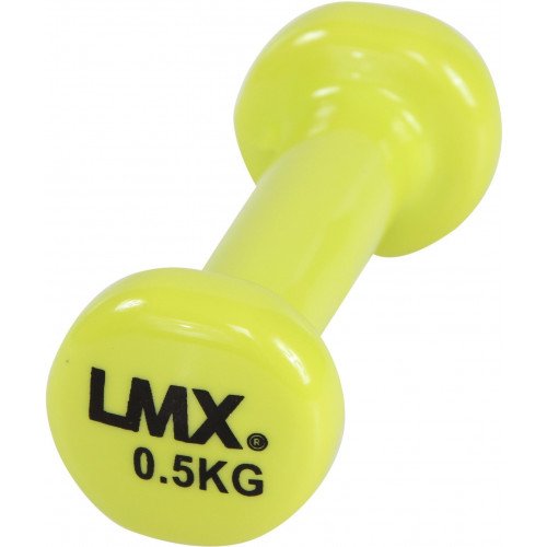 Lifemaxx LMX1150 vinyl dumbbellset (2 stuks) - 1 kg