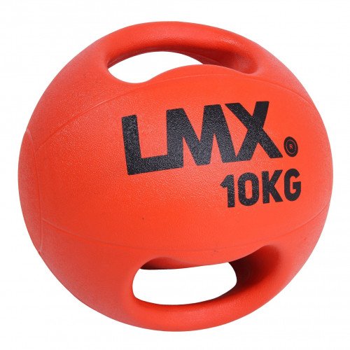 Lifemaxx LMX1250 double handle medicine ball 10 kg