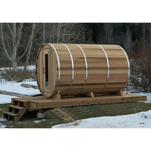 Dundalk Barrel Sauna L244 - ø213 Red Cedar