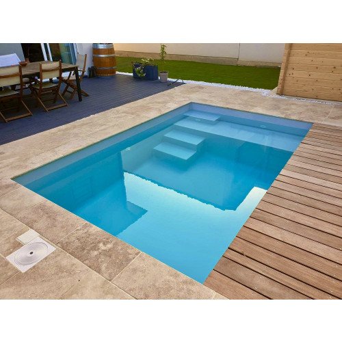 Plunge Pool Santorini 200 x 200 x 125 cm
