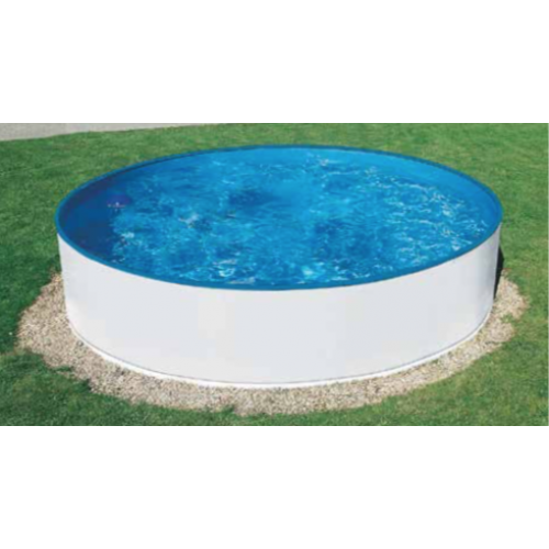 Summer Fun Sark stalen zwembad - 350 x 90 cm (grijs)