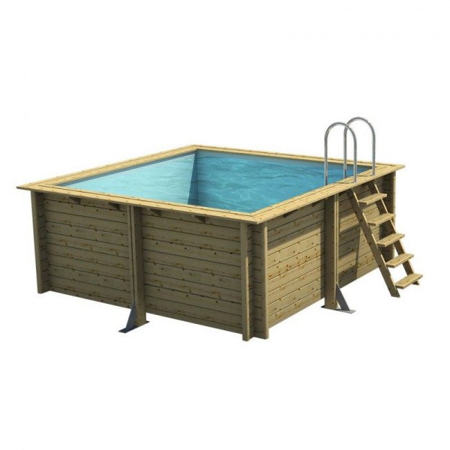 zuur omroeper wees gegroet Cerland Square 3x3 houten zwembad kopen? - Rhodos-shop.nl