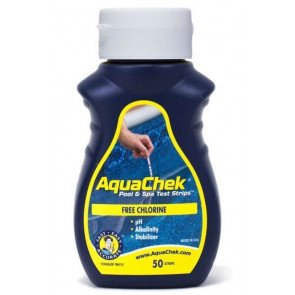 Aquachek 4-in-1 Teststrips (50 stuks)