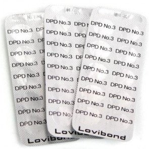 DPD 3 tabletten (100 stuks) voor handmatige watertesters