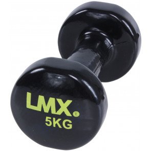 Lifemaxx LMX1150 vinyl dumbbellset (2 stuks) - 5 kg