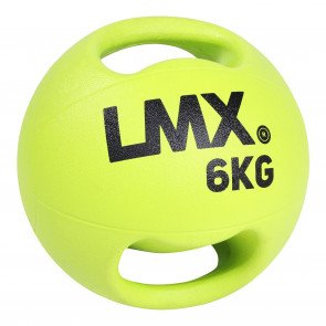 Lifemaxx LMX1250 double handle medicine ball 6 kg