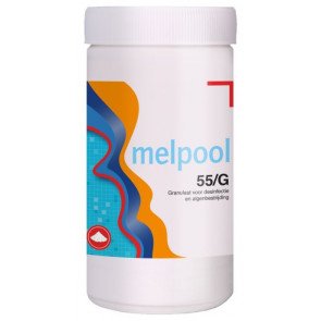 Melpool chloor granulaat (chloorshock) 55G - 1 kg