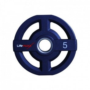 Lifemaxx LMX73 50 mm olympische halterschijf PU - 5 kg