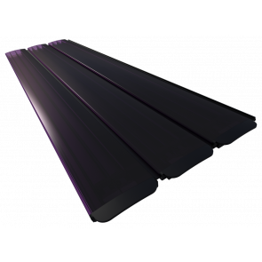 Polycarbonaat solar zwembad lamellen - violet black (per m2)
