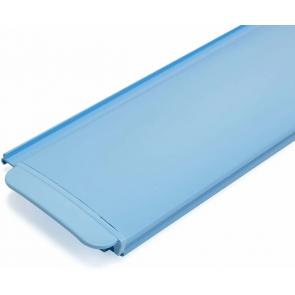 PVC zwembad lamellen - blauw (per m2)