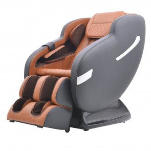 T-Chair elektrische massagestoel TC-395 - bruin/zwart
