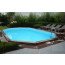 Gardipool Houten Zwembad OBLONG 3.90m x 6.20m, 1.20m hoog 