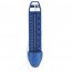 Drijvende blauwe thermometer