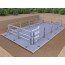 Infinit'eau zwembad - 4,00 x 2,50 x 1,39 - metalen constructie 2
