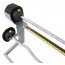 MX Select MX80 Barbell set + standaard 36,3 kg met gewicht weergave