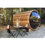 Dundalk Barrel Sauna 188 x 244 Clear Red Cedar